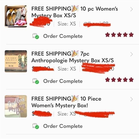 Sweater Bundle 5 Piece Mystery Box Knit Pullover Mock Crew Turtleneck Oversized - Picture 8 of 10